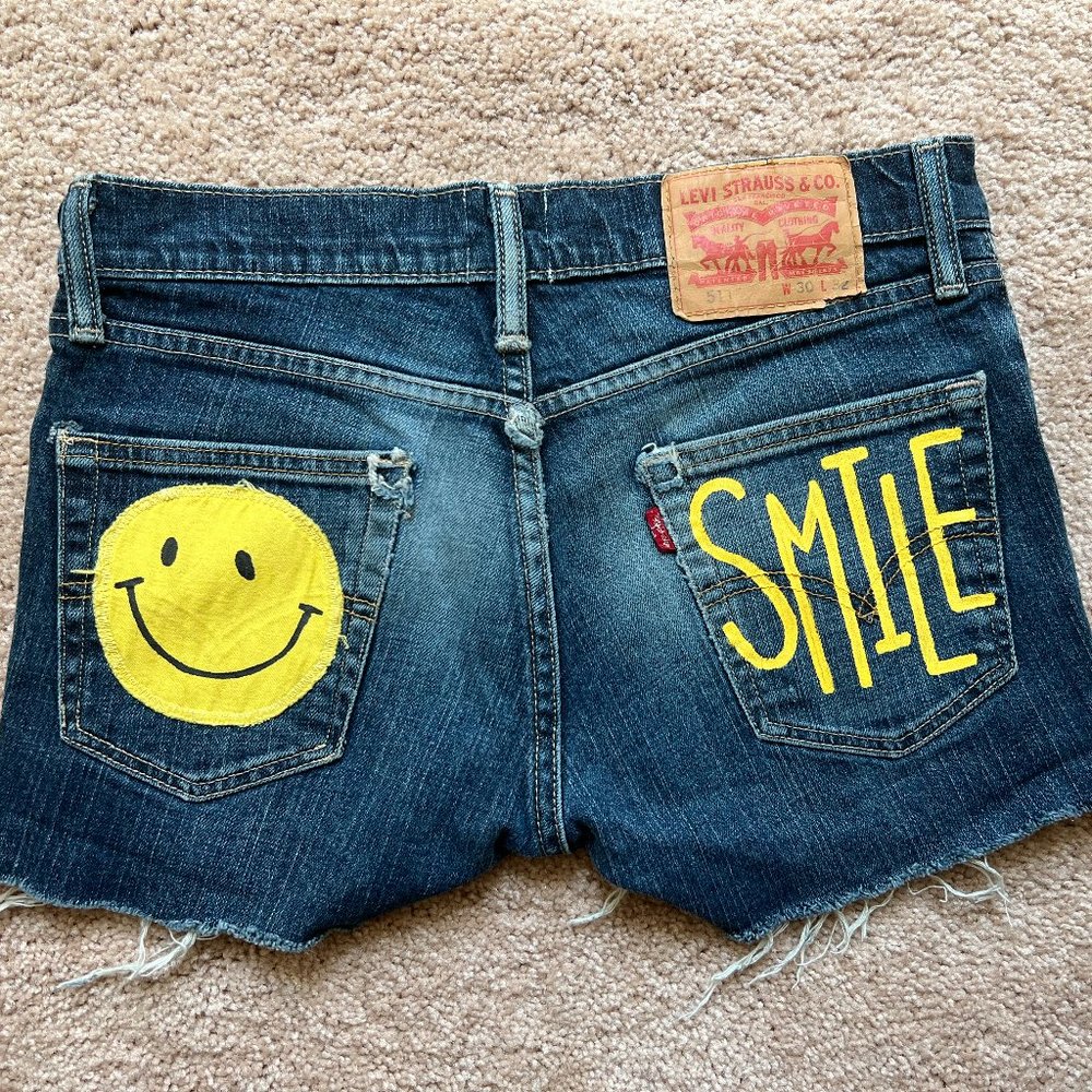 Vintage 1 of a kind Levi's shorts